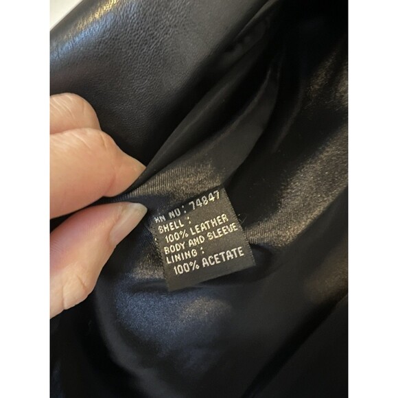 Andrew Marc Leather Jacket - Picture 7 of 8